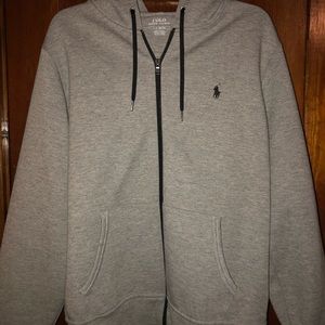 Polo Ralph Lauren WORN ONCE!! Zip up hoodie